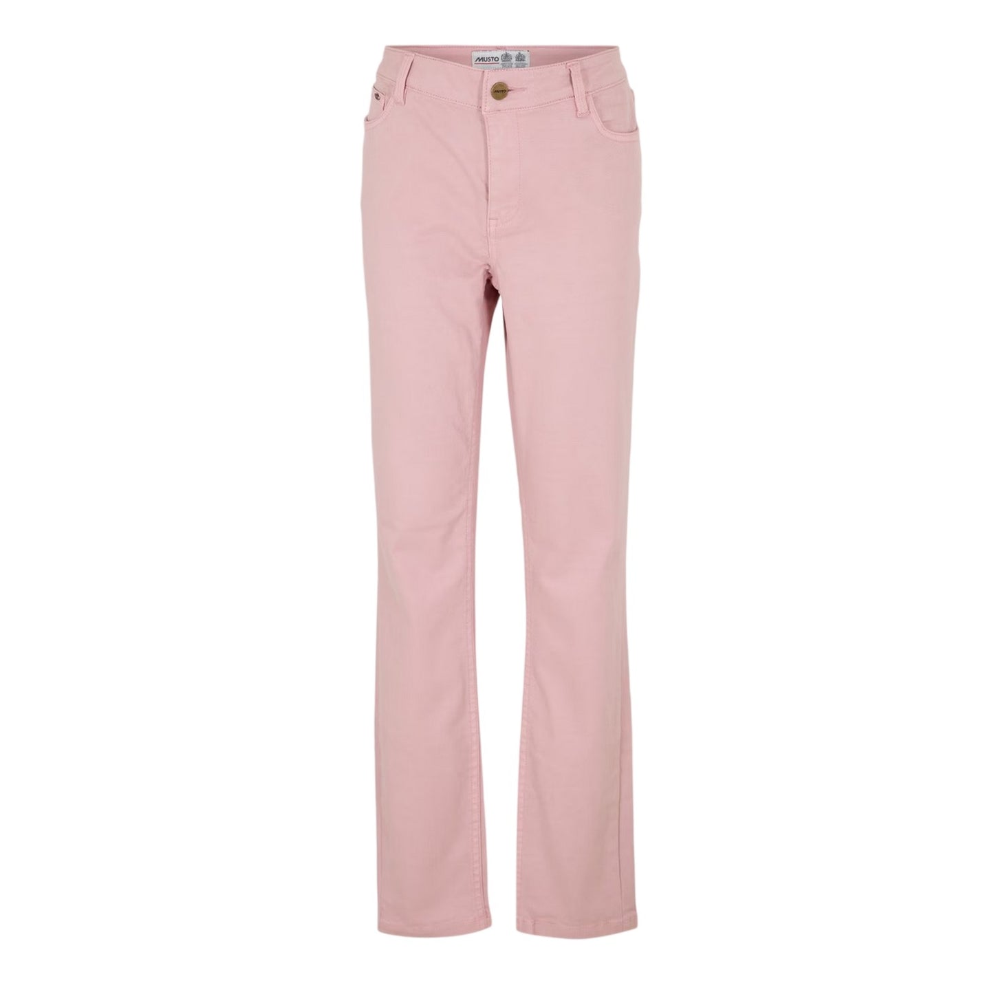Pink - Front - Musto Womens-Ladies Amelia Straight Leg Trousers