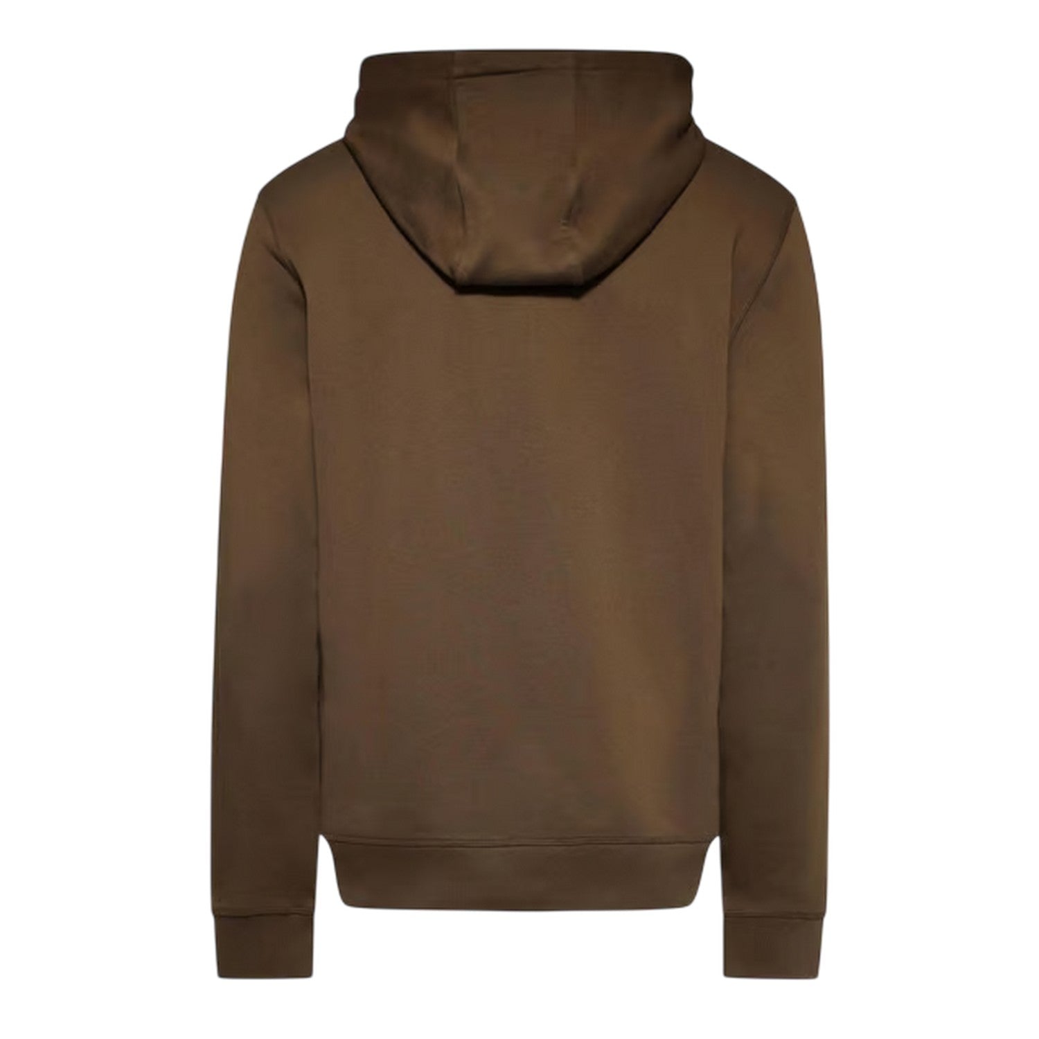 Brown - Back - Hugo Mens Daratschi Regular Hoodie
