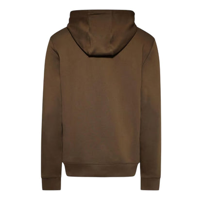 Brown - Back - Hugo Mens Daratschi Regular Hoodie