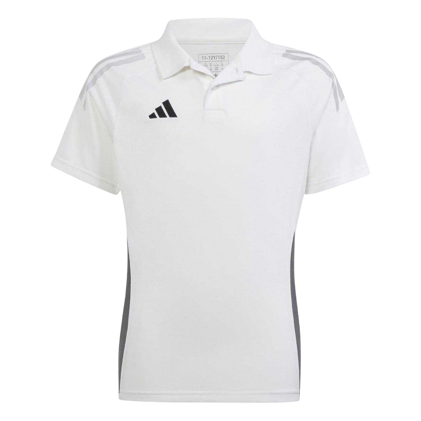 White - Front - Adidas Childrens-Kids Tiro 24 Competition Polo Shirt
