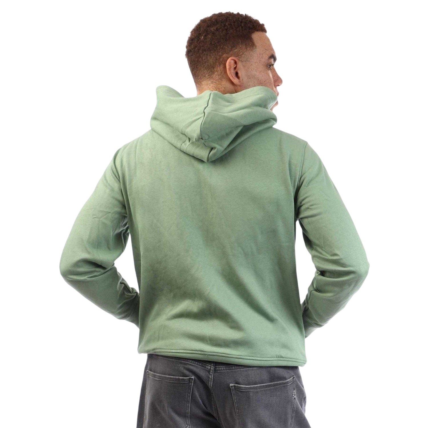 Green - Back - Gant Mens Cotton Full Zip Hoodie