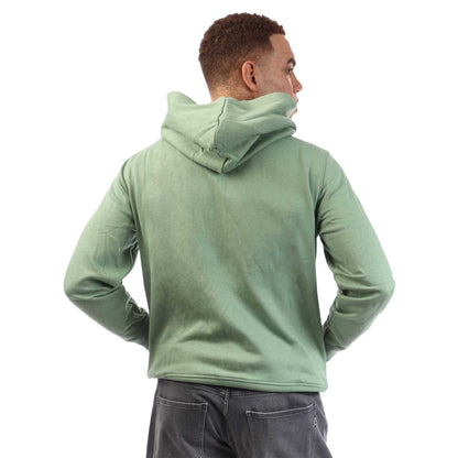 Green - Back - Gant Mens Cotton Full Zip Hoodie