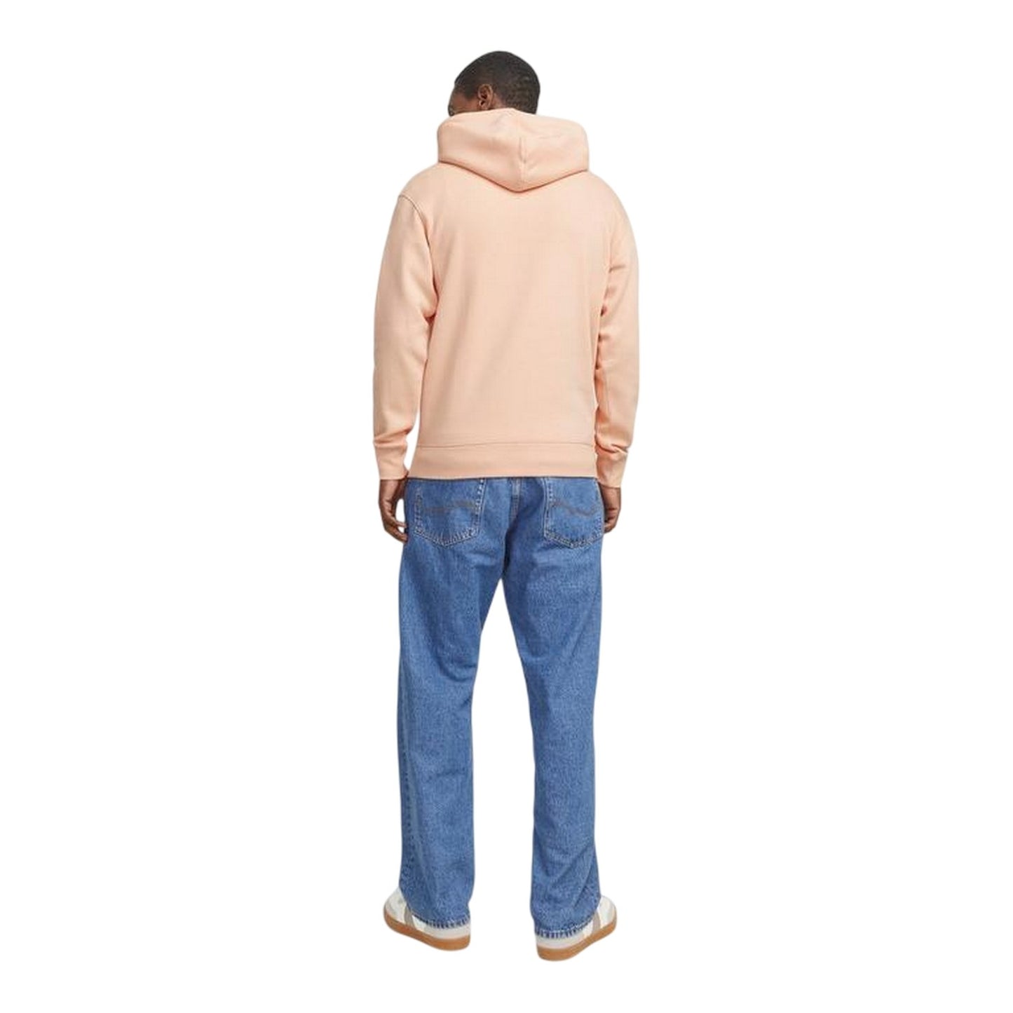 Peach Parfait - Back - Jack And Jones Mens Basic Hoodie