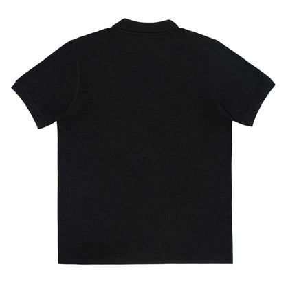 Black - Back - Lonsdale Mens Raf Short-Sleeved Polo Shirt