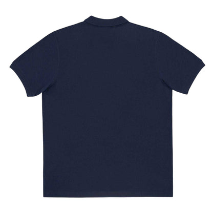 Navy - Back - Lonsdale Mens Raf Short-Sleeved Polo Shirt