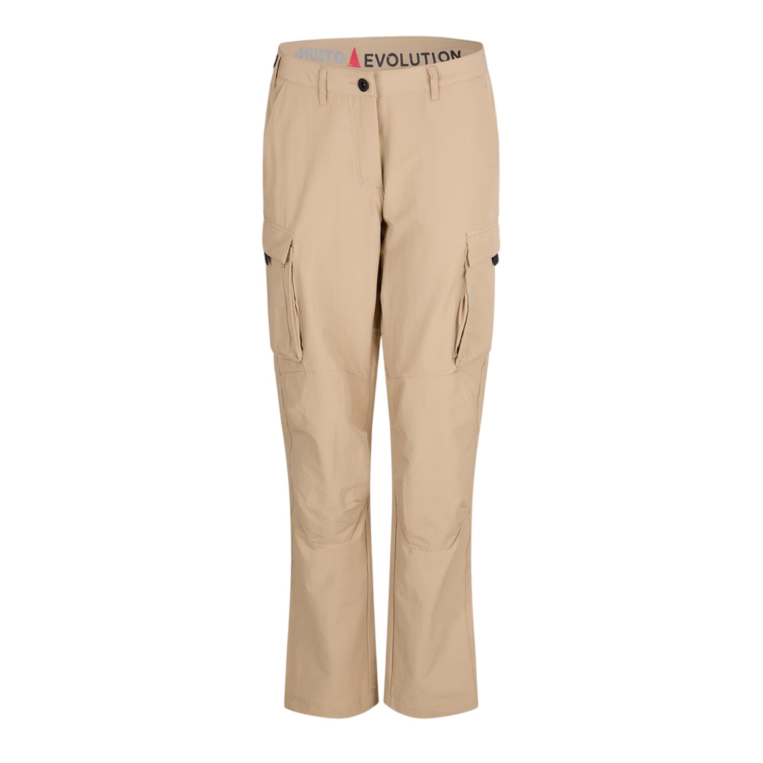 Cream - Front - Musto Womens-Ladies Straight Leg Trousers