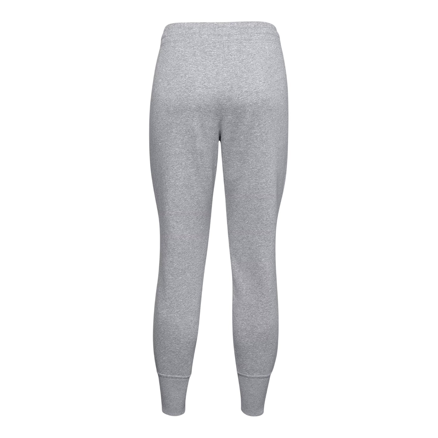 Steel Heather - Back - Under Armour Womens-Ladies Rival Tapered Jogging Bottoms