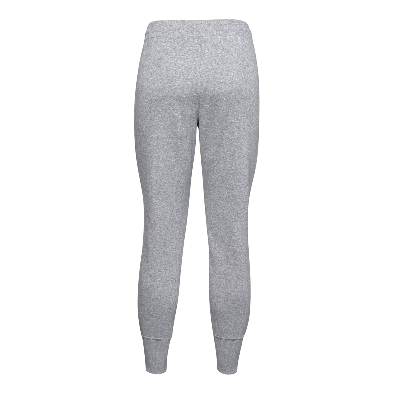 Steel Heather - Back - Under Armour Womens-Ladies Rival Tapered Jogging Bottoms