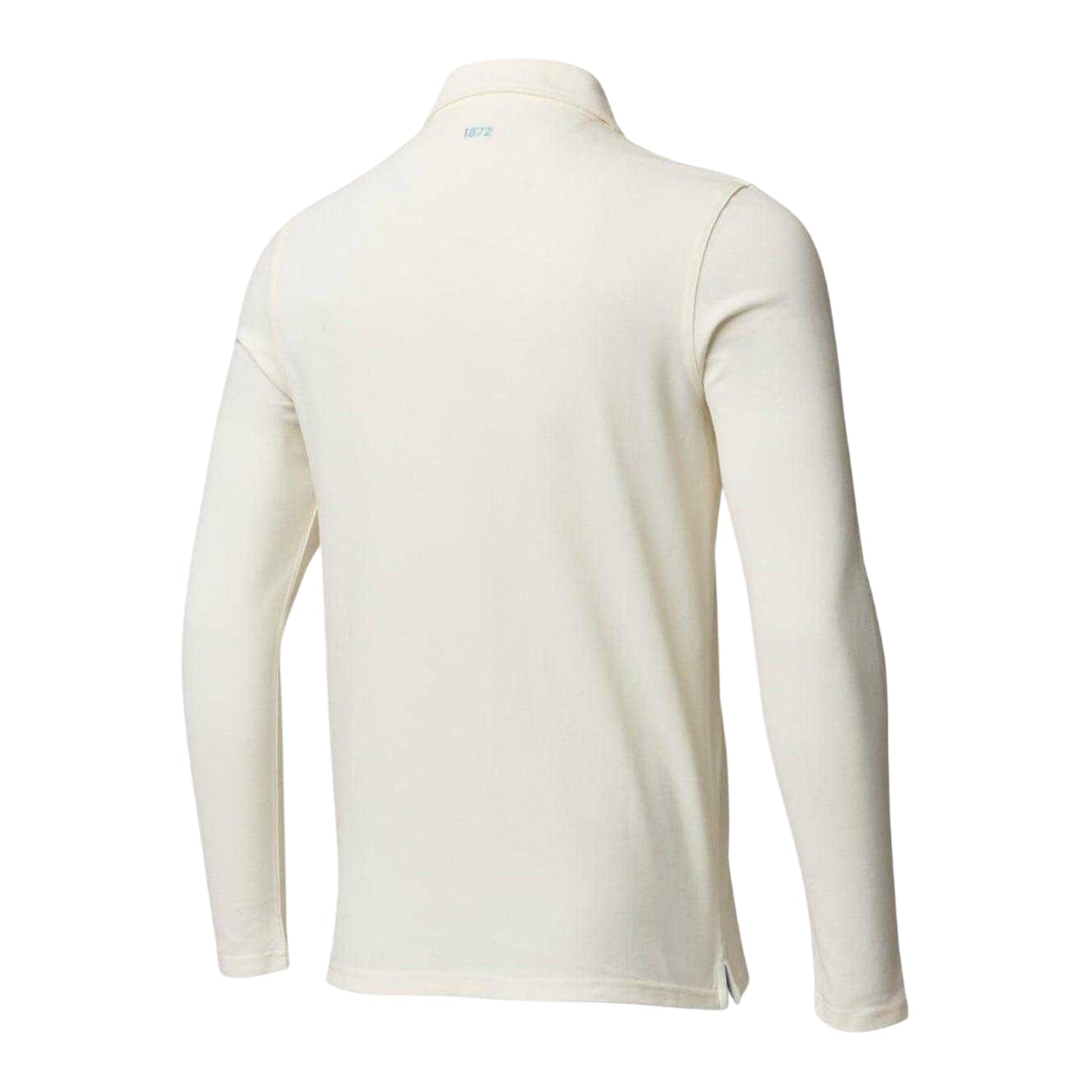 White - Back - Castore Mens Rangers FC Long-Sleeved Polo Shirt