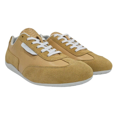Sand-White - Lifestyle - Jack Wills Womens-Ladies Yosemite Suede Trainers