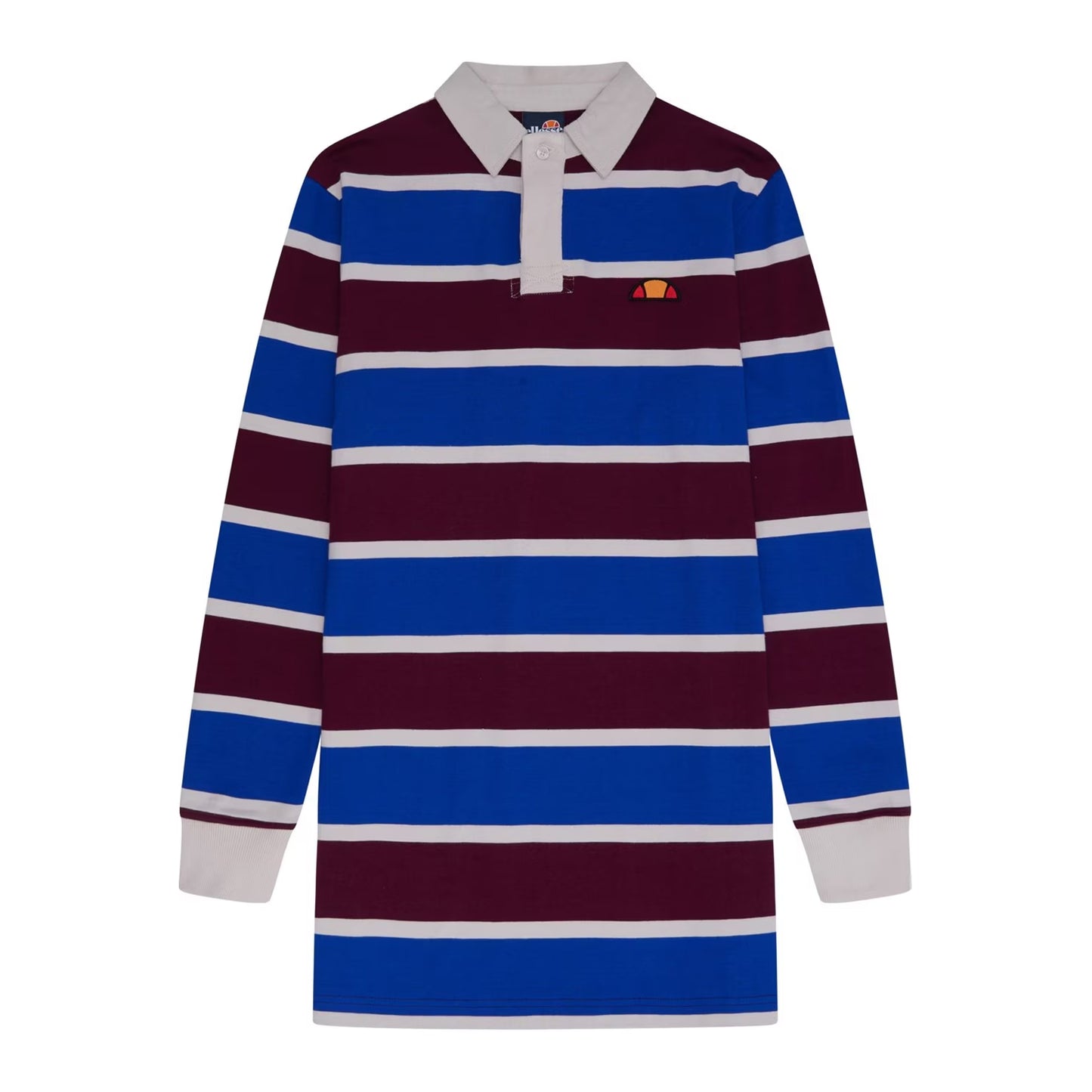 Multicoloured - Front - Ellesse Womens-Ladies Contrast Striped T-Shirt Dress