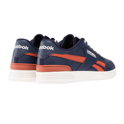 Navy-Red - Back - Reebok Mens Advance Clip Trainers