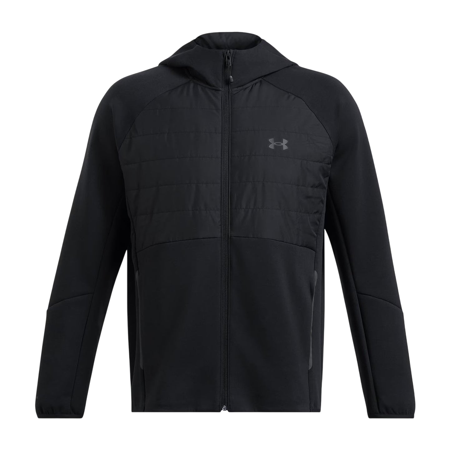 Black - Front - Under Armour Mens Unstoppable Padded Soft Shell Jacket