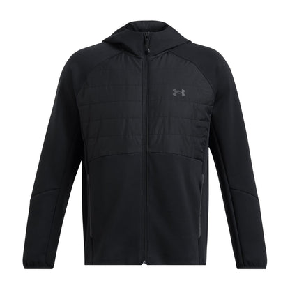 Black - Front - Under Armour Mens Unstoppable Padded Soft Shell Jacket