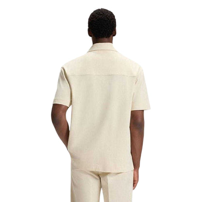 White - Back - Boss Mens Payto 18 Relaxed Fit Polo Shirt