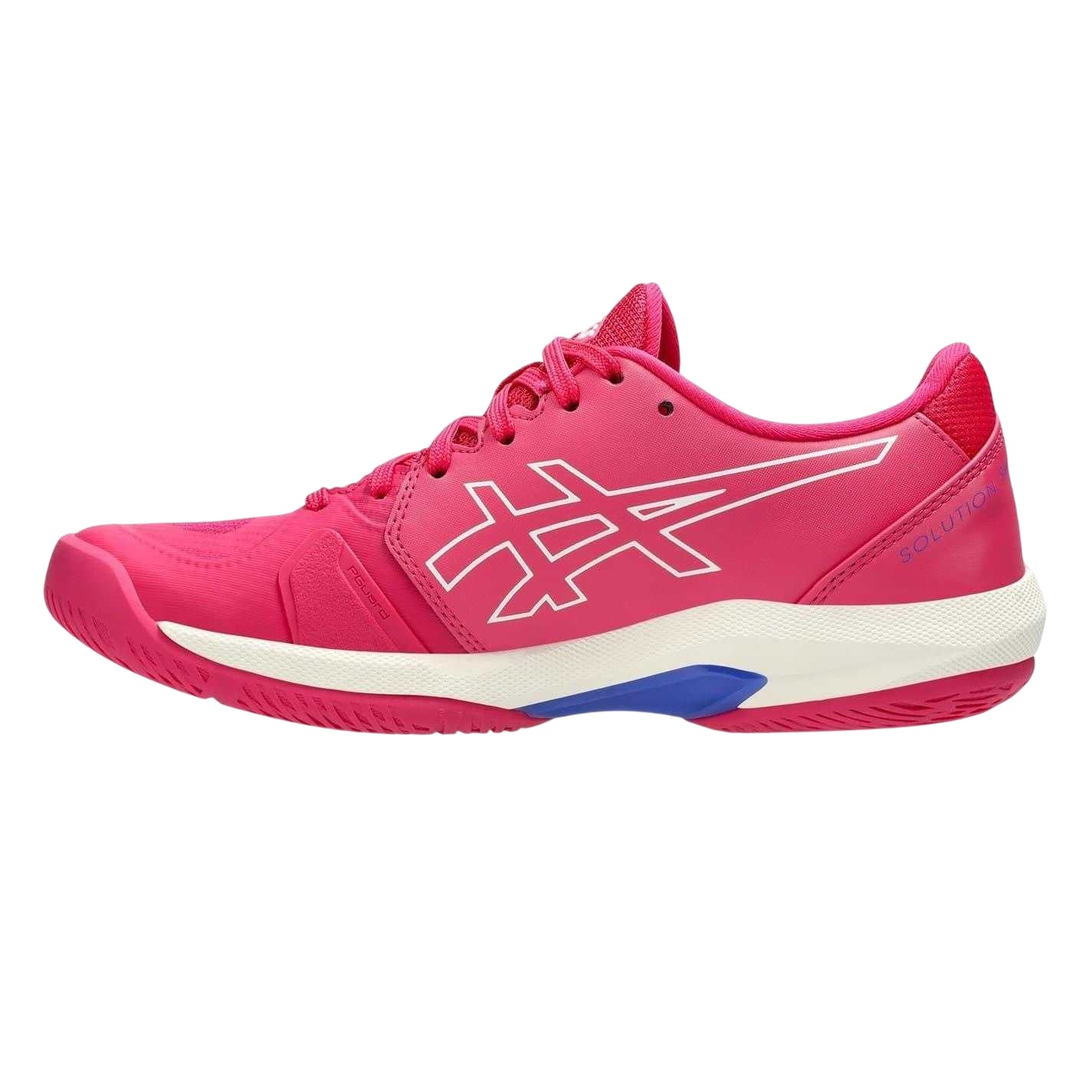 Bright Rose-Dark Cobalt - Lifestyle - Asics Womens-Ladies Solution Swift FF 2 Low Cut Tennis Shoes