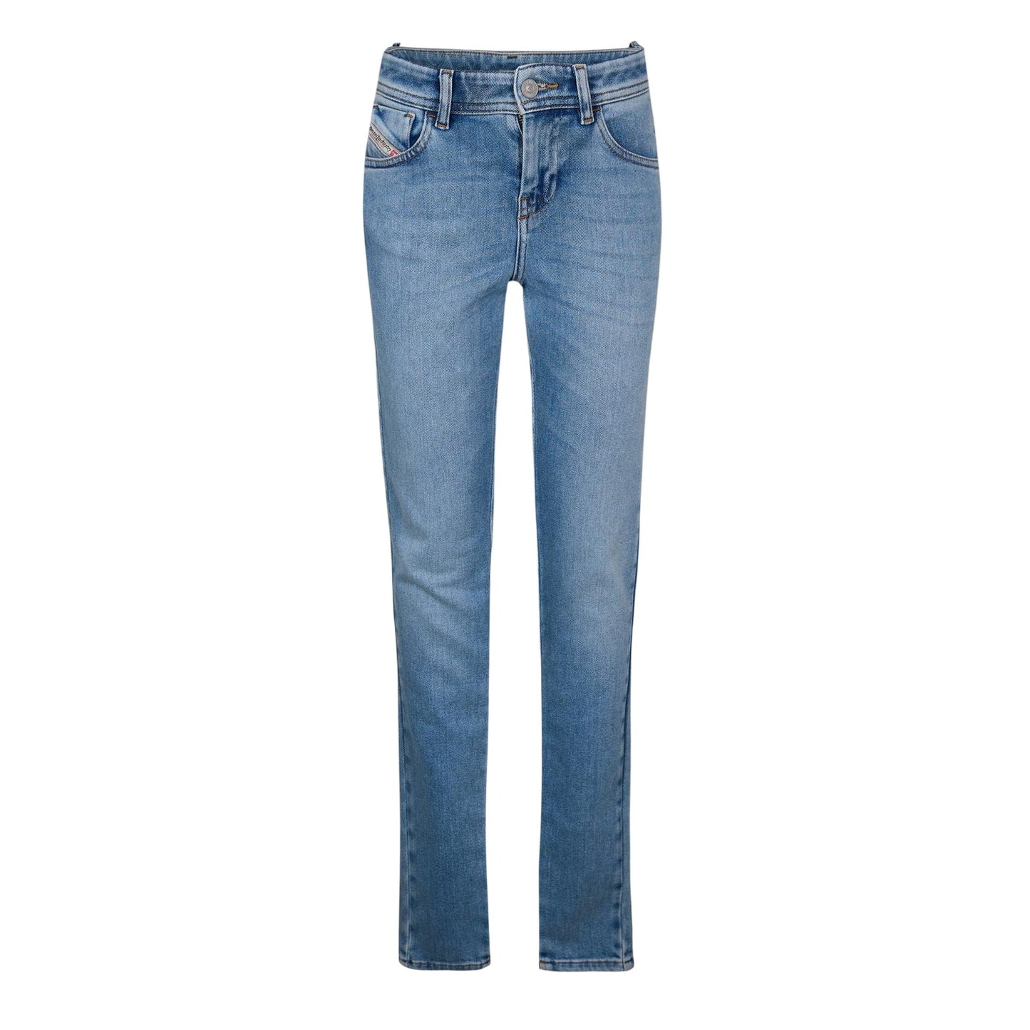 Blue Denim - Front - Diesel Womens-Ladies 2017 Slandy Jeans