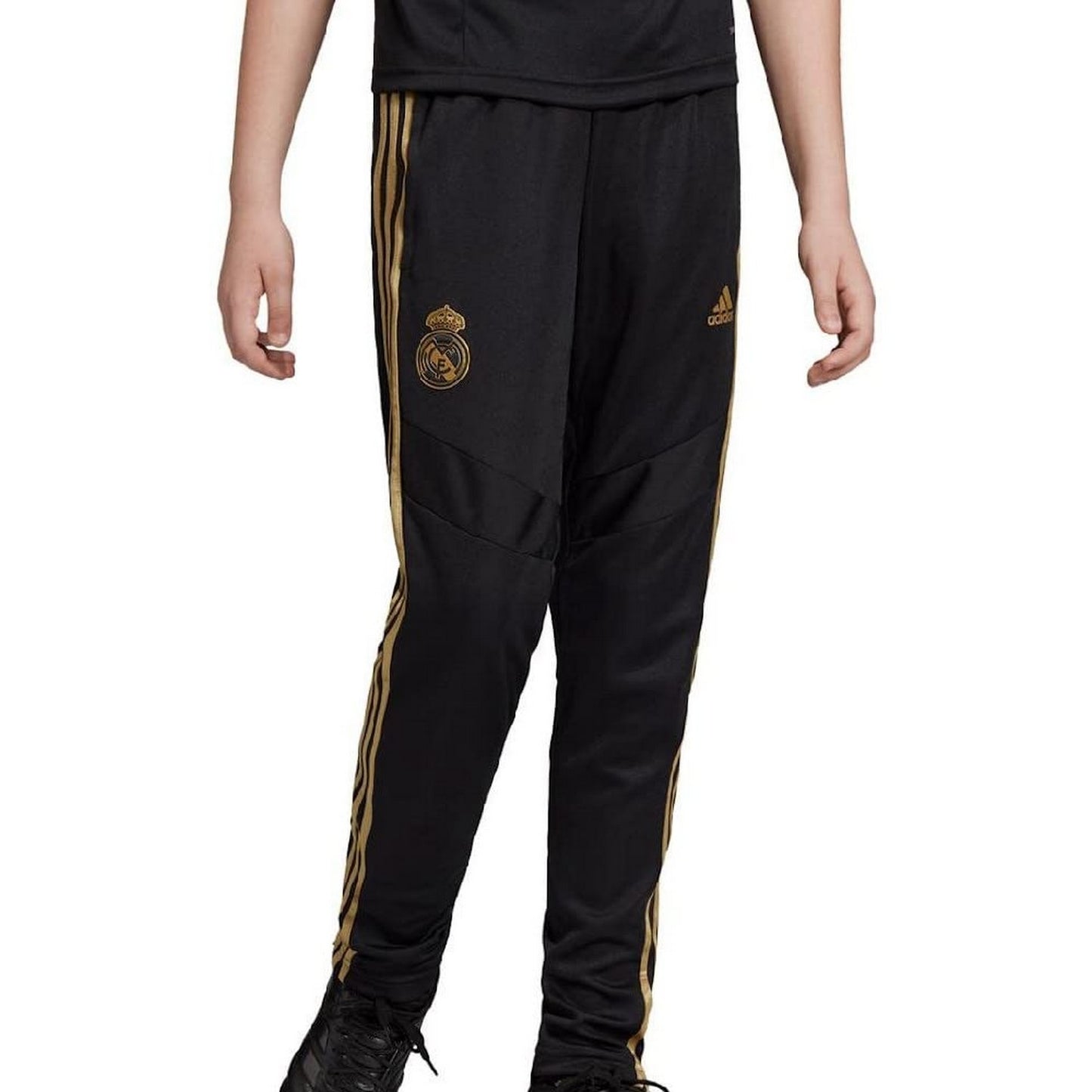 Black - Side - Adidas Womens-Ladies Germany DFB Trousers