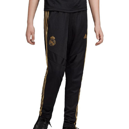 Black - Side - Adidas Womens-Ladies Germany DFB Trousers