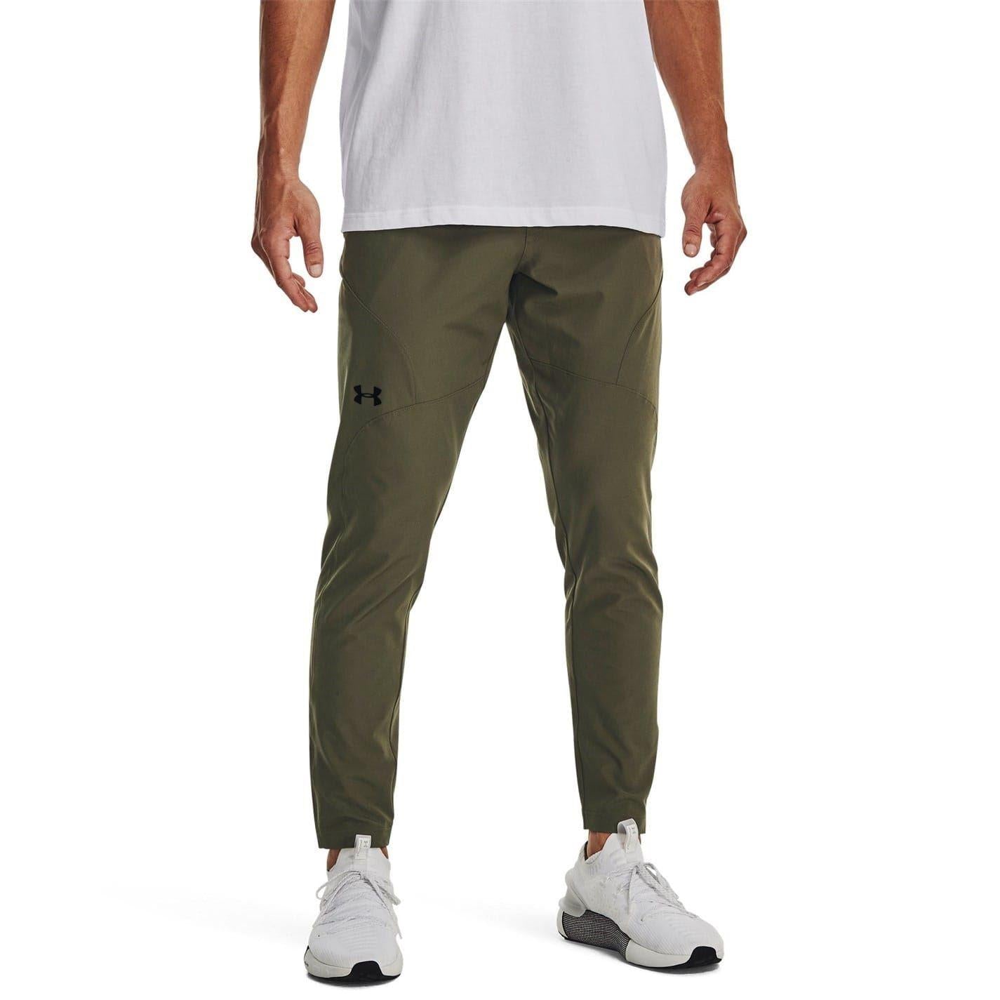 Green - Lifestyle - Under Armour Mens Unstoppable Tapered Jogging Bottoms