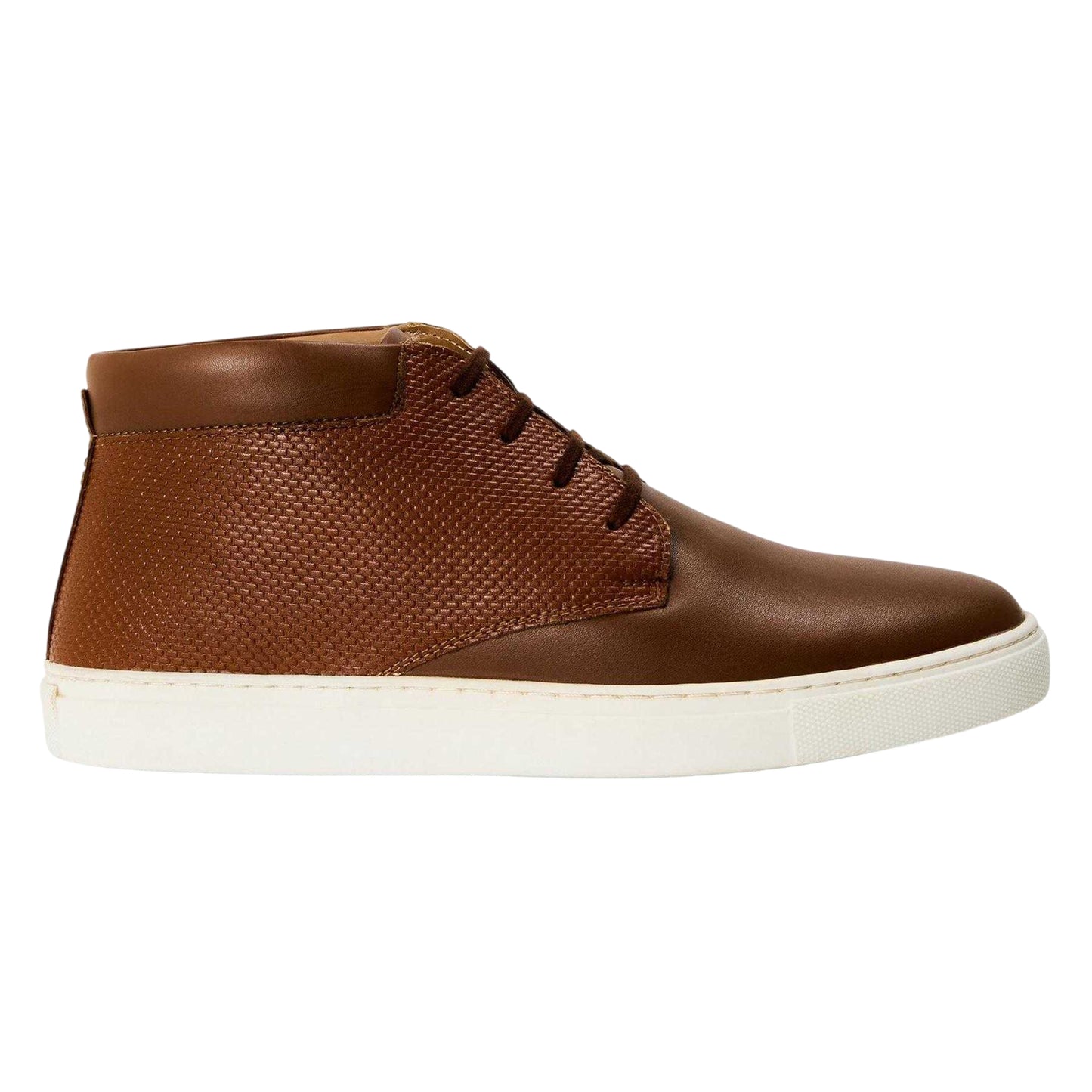 Brown - Front - Lambretta Mens Piper Chukka Boots