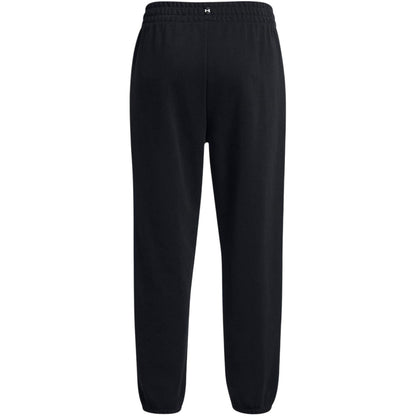 Black - Back - Under Armour Womens-Ladies Performance Tapered Joggers