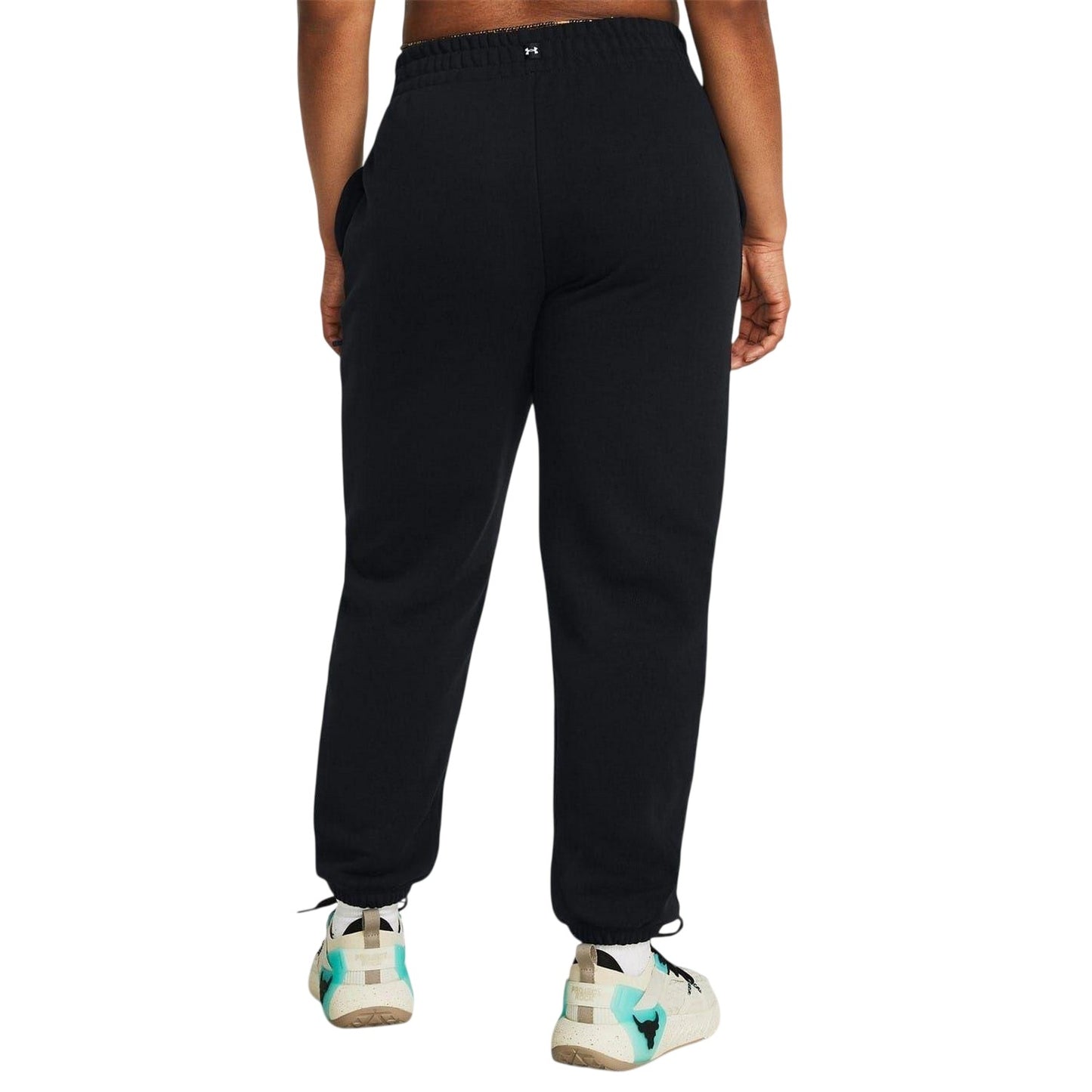 Black - Lifestyle - Under Armour Womens-Ladies Performance Tapered Joggers