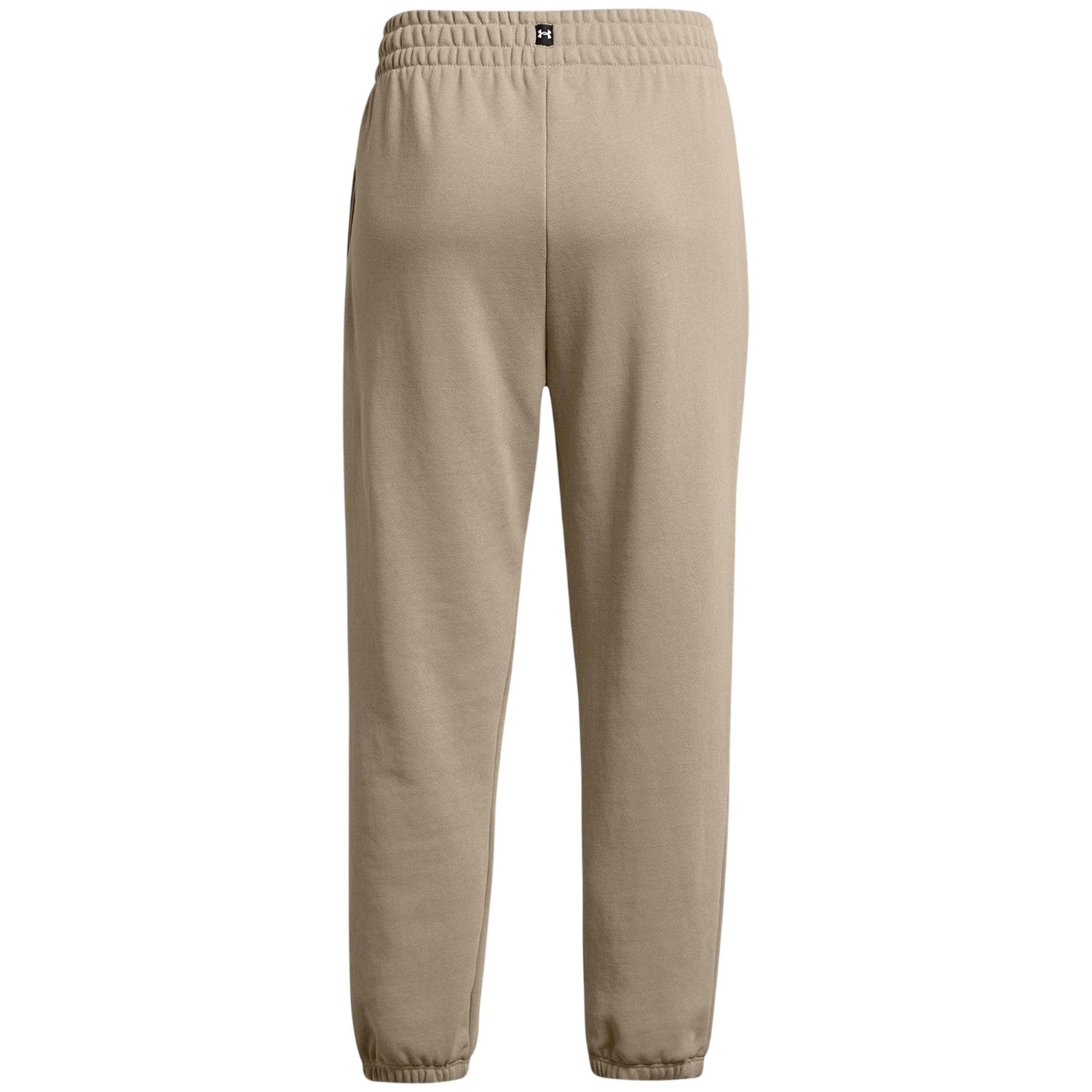 Brown - Back - Under Armour Womens-Ladies Performance Tapered Joggers