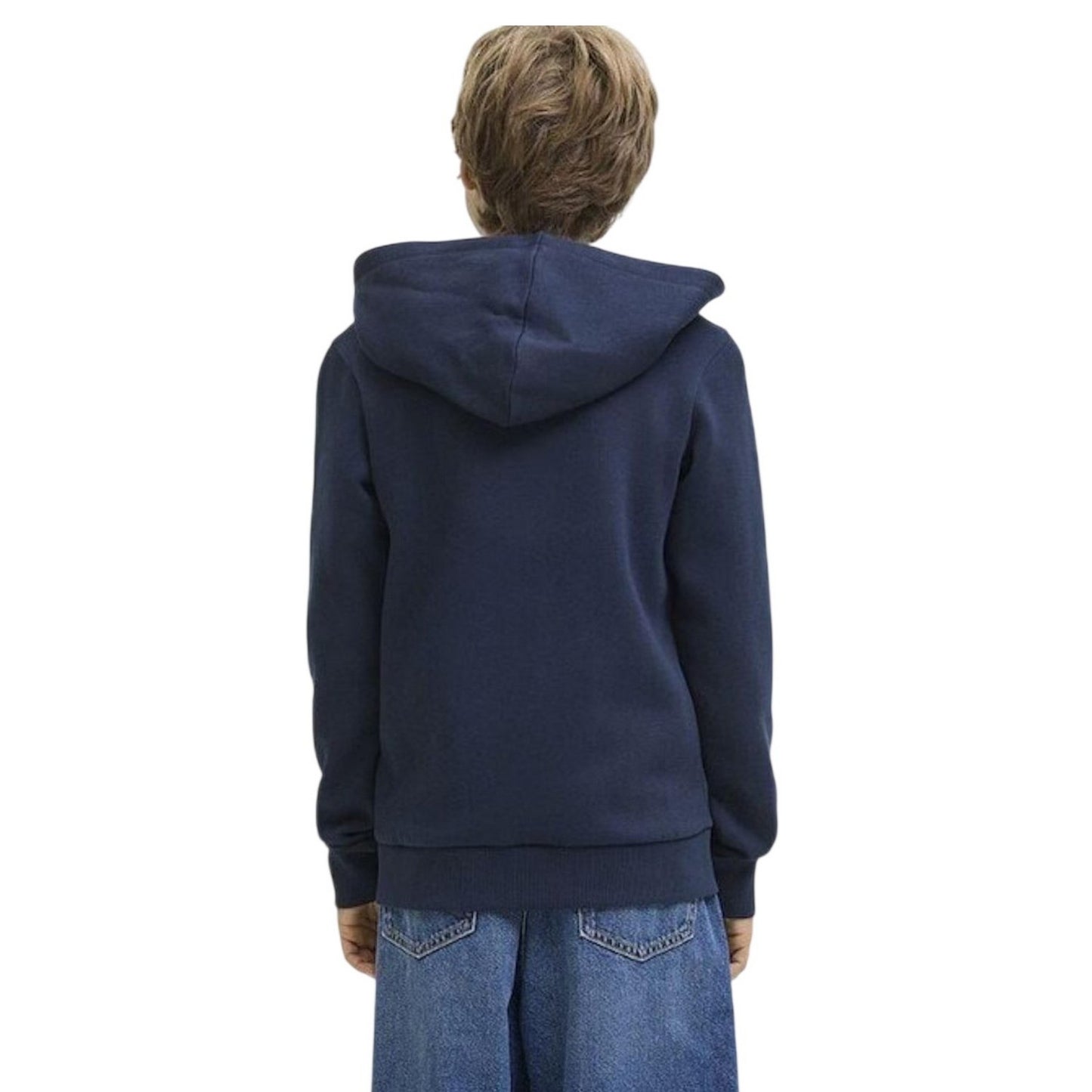 Sky Captain - Back - Jack And Jones Boys Logo Regular Long-Sleeved Hoodie