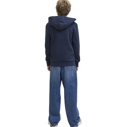 Sky Captain - Pack Shot - Jack And Jones Boys Logo Regular Long-Sleeved Hoodie