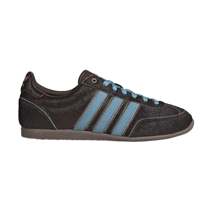 Brown-Blue - Lifestyle - Adidas Womens-Ladies Japan Logo Leather Shoes
