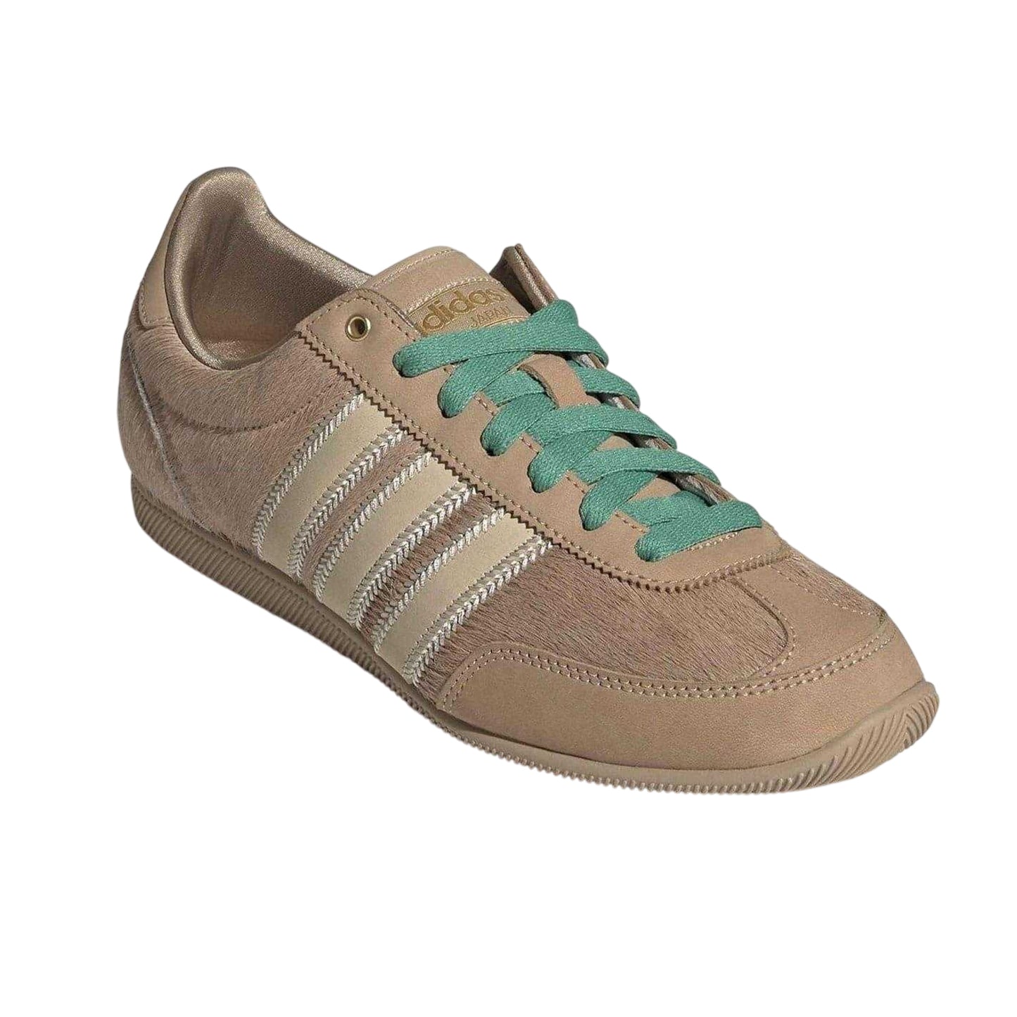 Sandstone - Front - Adidas Womens-Ladies Japan Logo Leather Shoes