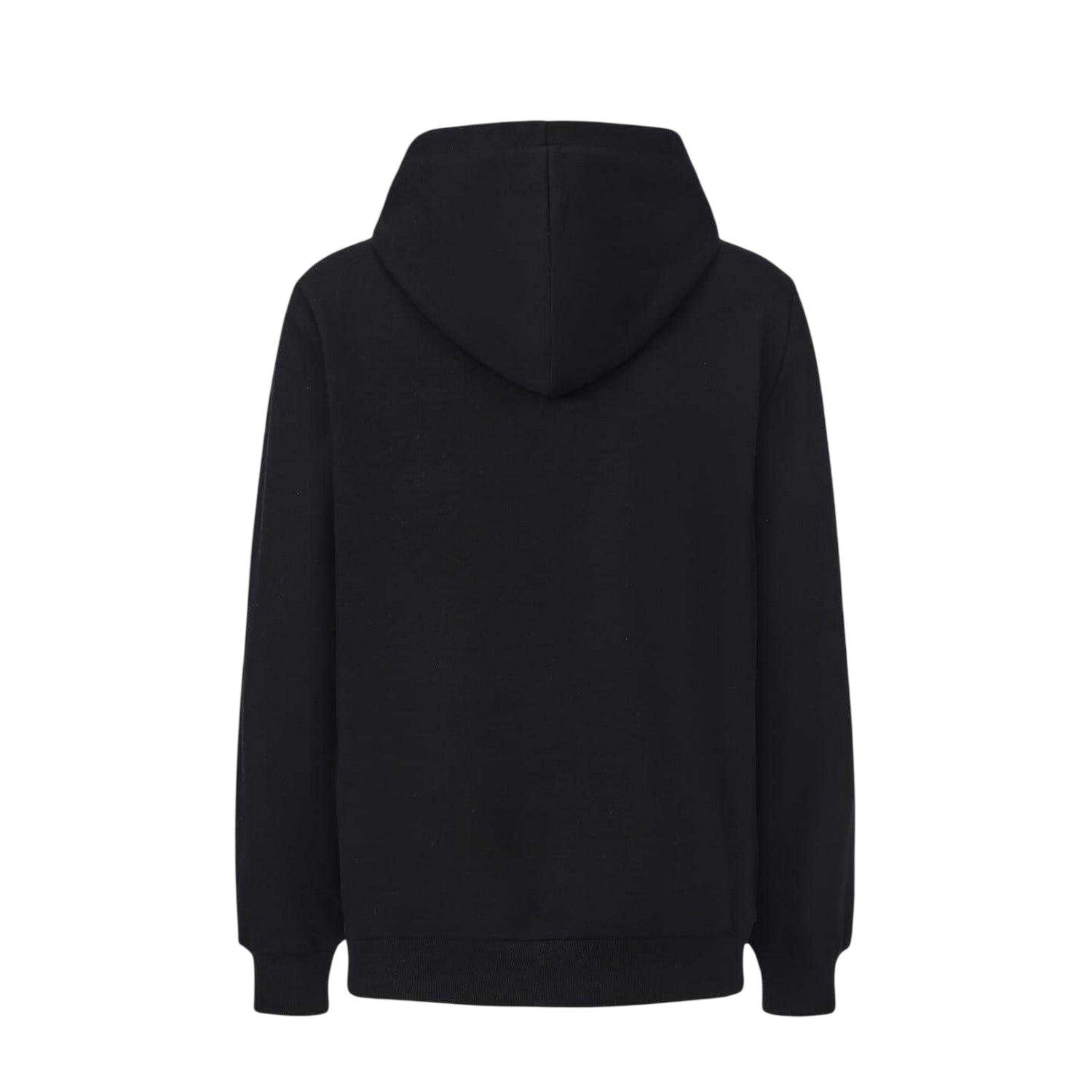 Black - Back - Jack And Jones Mens Bluarchie Logo Long-Sleeved Hoodie