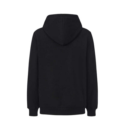 Black - Back - Jack And Jones Mens Bluarchie Logo Long-Sleeved Hoodie