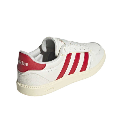 White-Scarlet - Back - Adidas Mens Breaknet Sleek Trainers