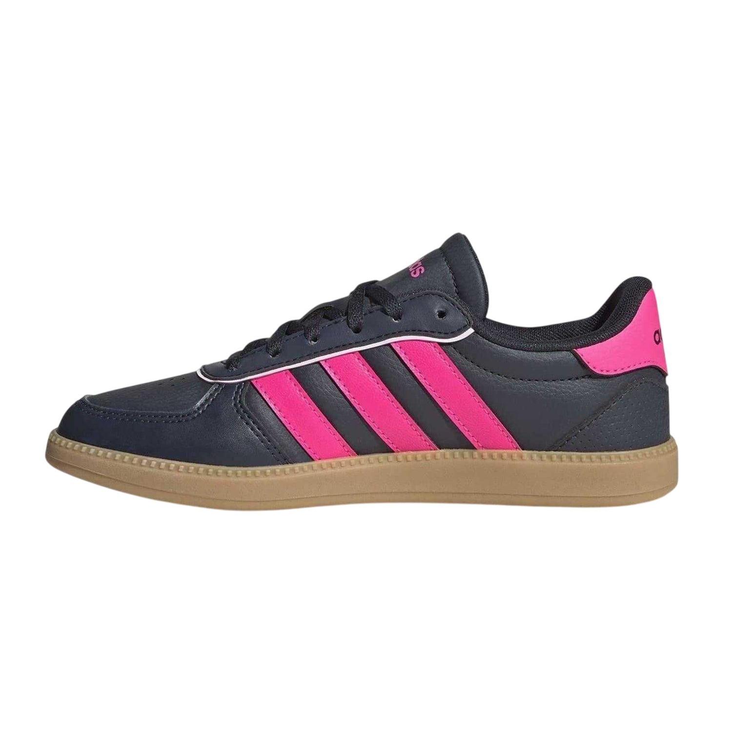 Ink-Pink - Side - Adidas Mens Breaknet Sleek Trainers