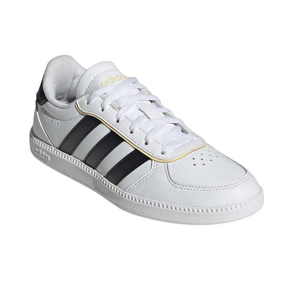 White-Black - Front - Adidas Mens Breaknet Sleek Trainers