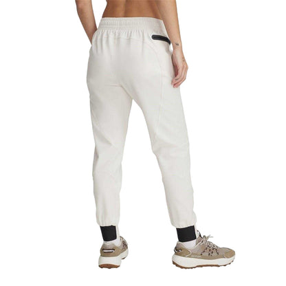 Light Brown - Back - Under Armour Womens-Ladies Unstoppable Performance Tracksuit Bottoms
