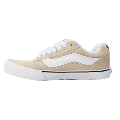 Oak - Back - Vans Mens Knu Skool Padded Suede Skate Shoes