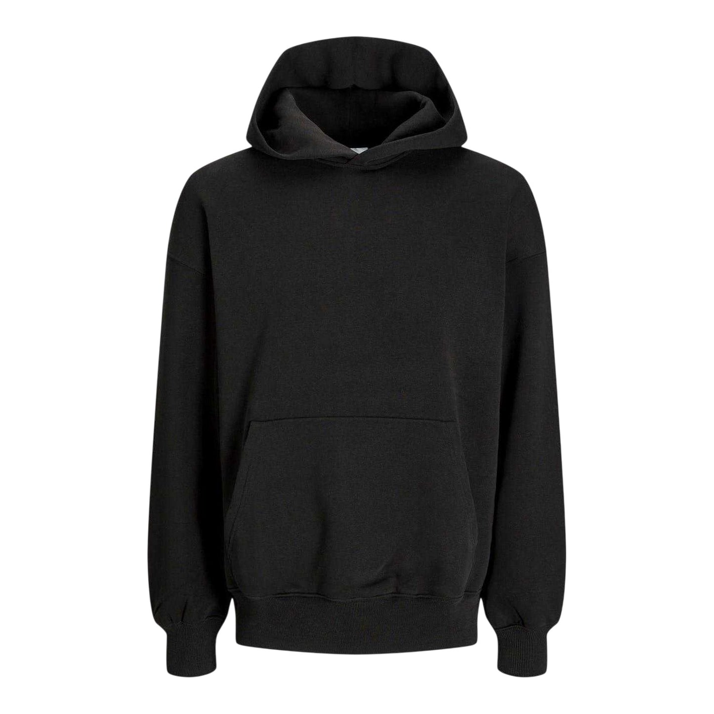 Black - Front - Jack And Jones Mens Brushed Hoodie