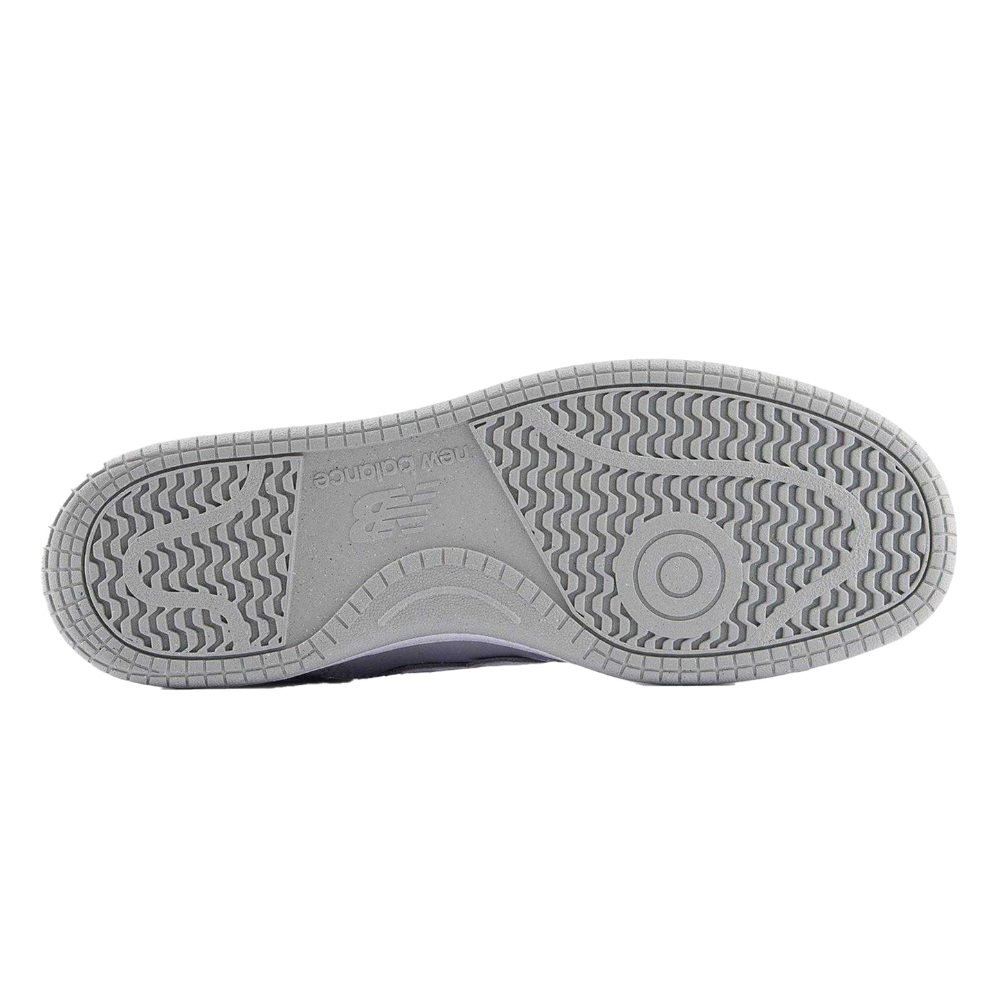 Grey-White - Lifestyle - New Balance Mens BB480IGB Leather Trainers