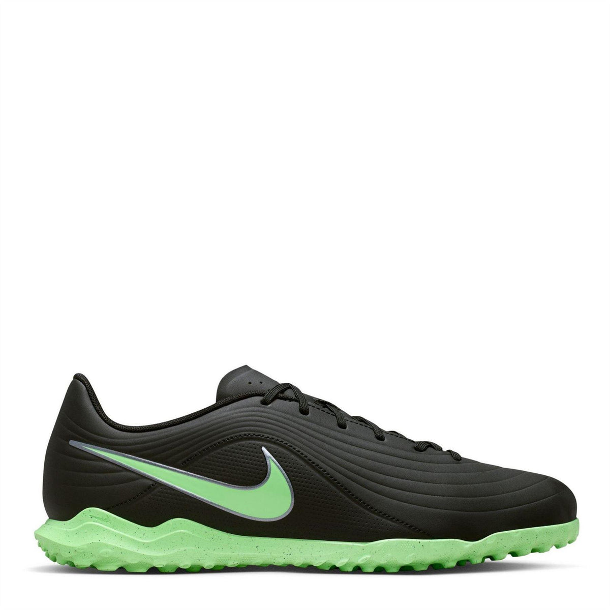 Black-Green - Front - Nike Unisex Adult Tiempo Maestro Club Football Boots