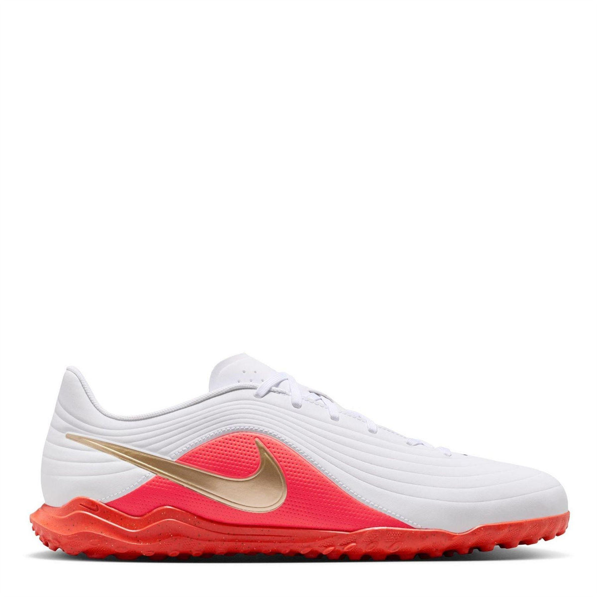 White-Red - Front - Nike Unisex Adult Tiempo Maestro Club Football Boots