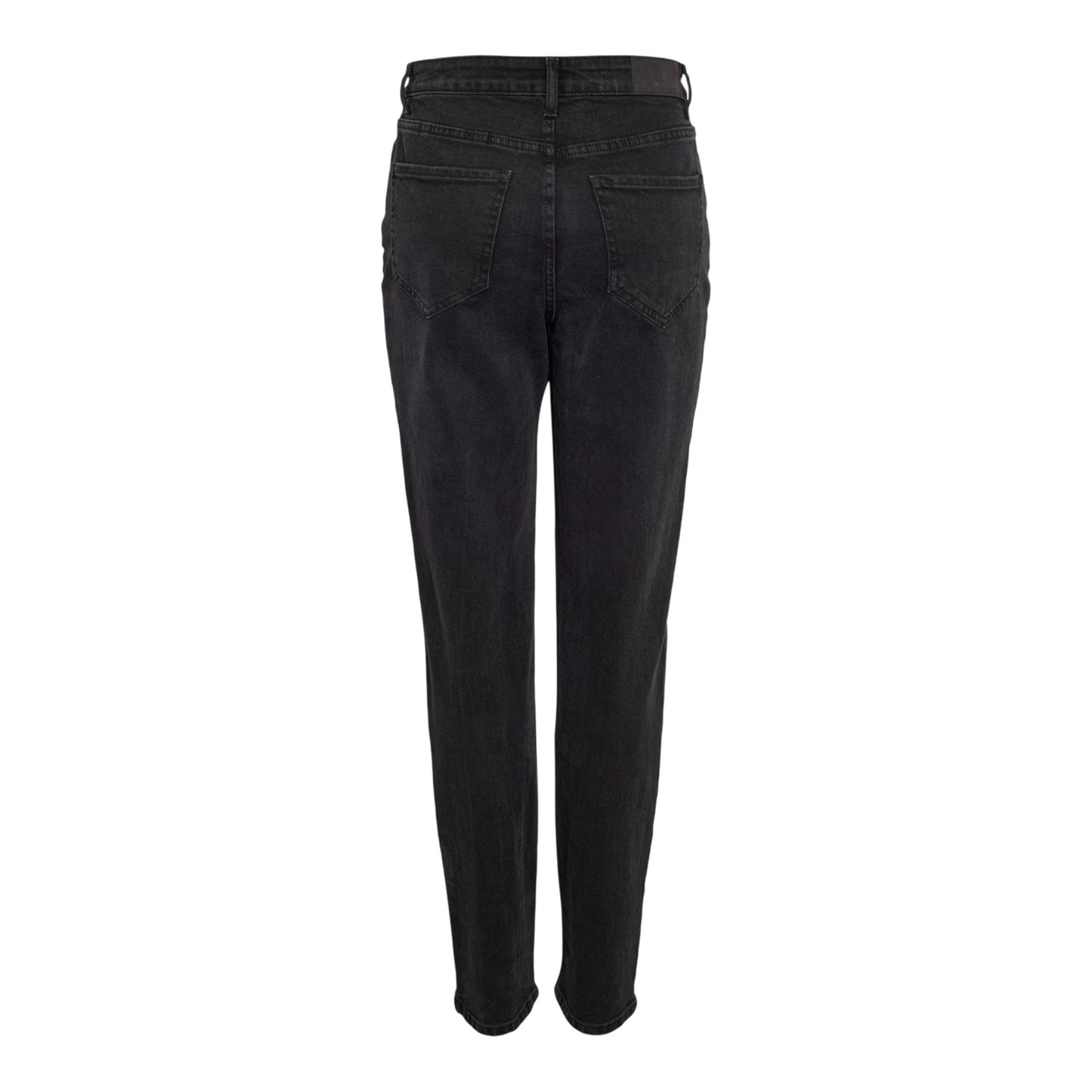 Black Denim - Back - Noisy May Womens-Ladies High Waist Mom Jeans