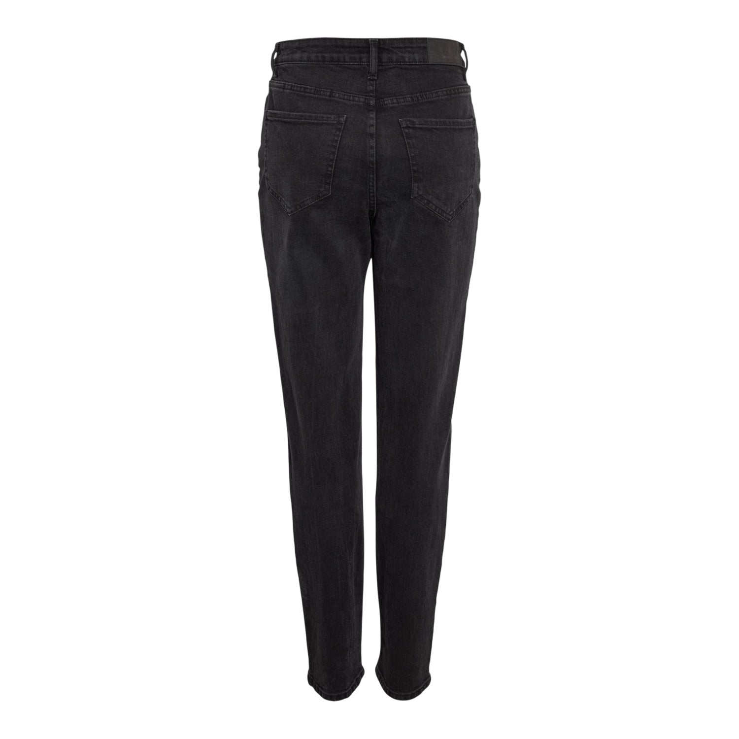 Black Denim - Back - Noisy May Womens-Ladies High Waist Mom Jeans