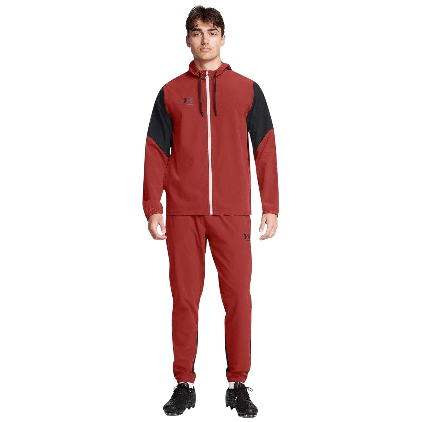 Orange - Lifestyle - Under Armour Mens Challenger Pro Long-Sleeved Tracksuit
