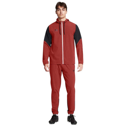 Orange - Lifestyle - Under Armour Mens Challenger Pro Long-Sleeved Tracksuit