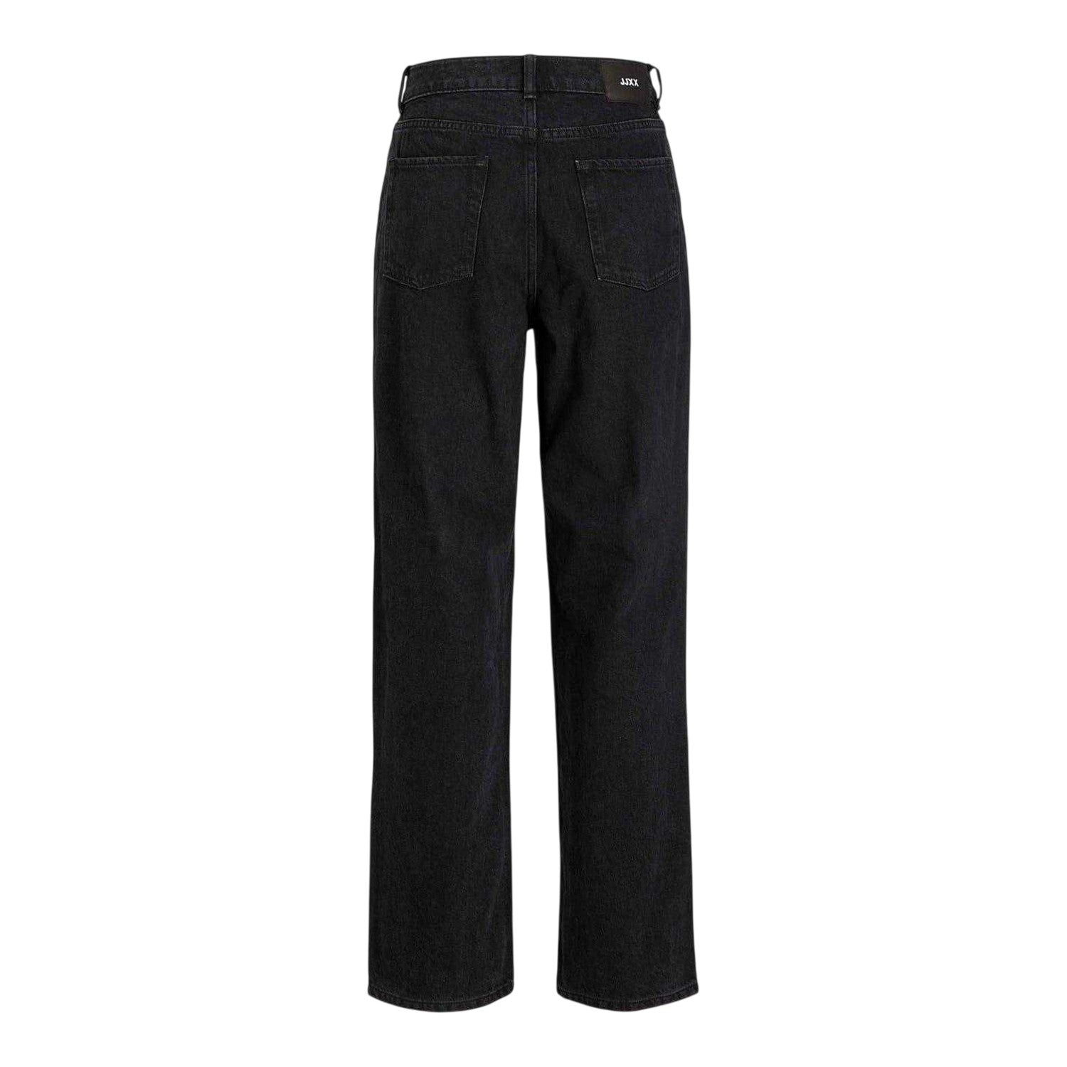 Black Denim - Back - JJXX Womens-Ladies Loose Jeans