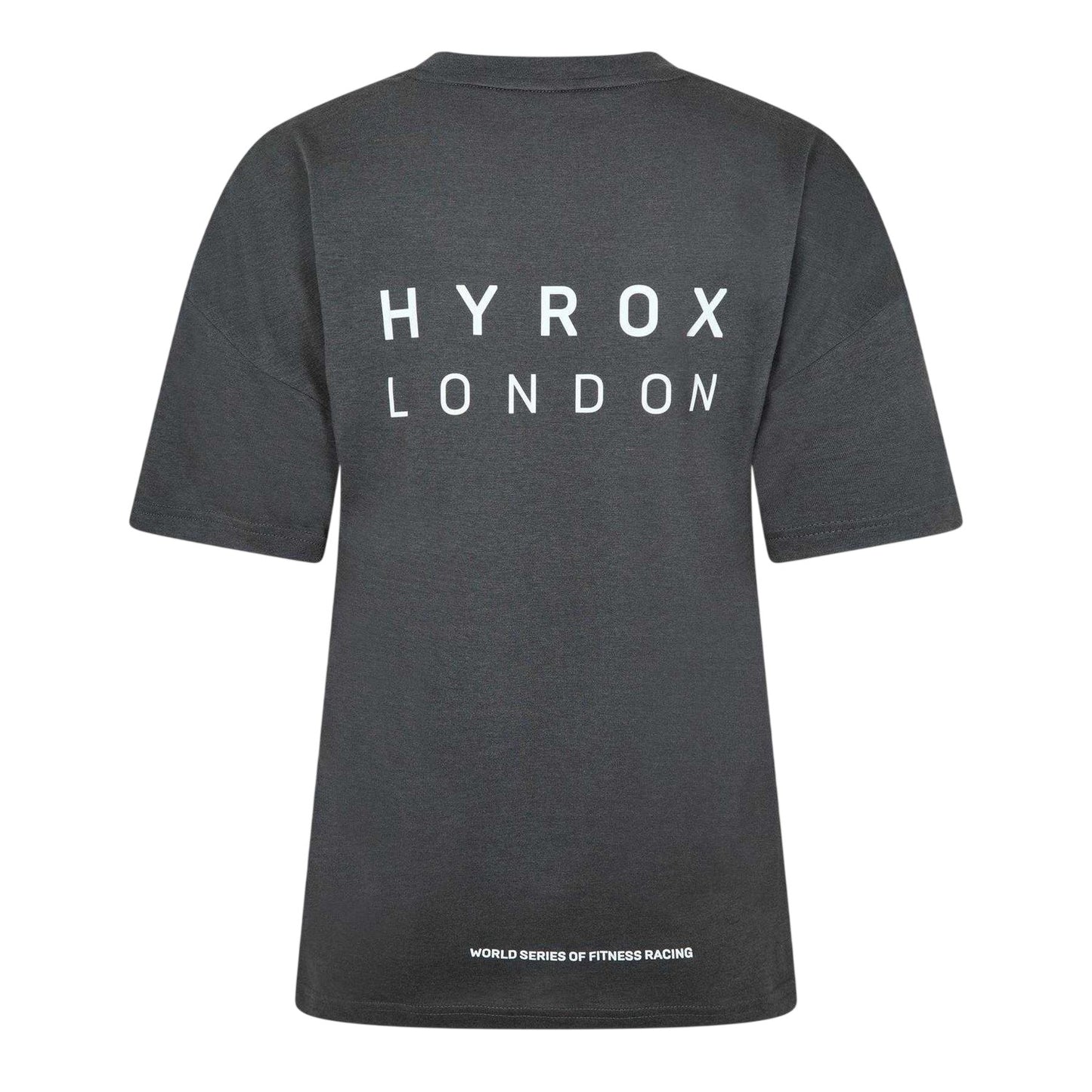 Dark Grey - Back - Puma Womens-Ladies Hyrox Performance Gym Top