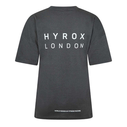 Dark Grey - Back - Puma Womens-Ladies Hyrox Performance Gym Top